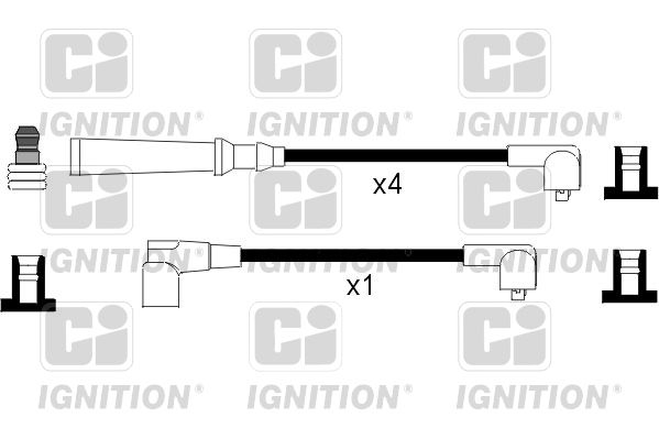 QUINTON HAZELL Комплект проводов зажигания XC346